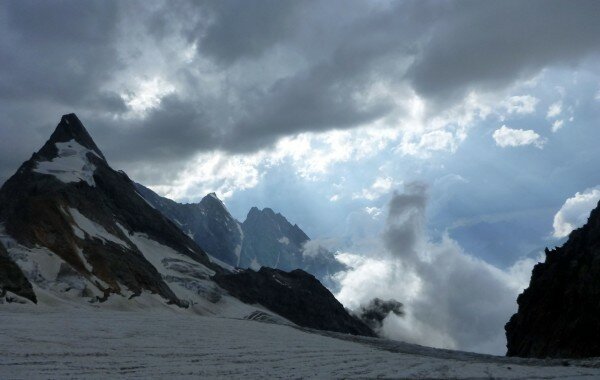 Main Caucasian Range. Ascent of Gumachi Peak 3,805m. 2015